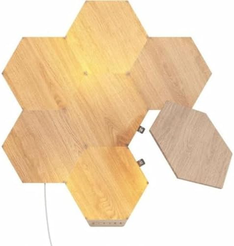 Nanoleaf Elements Hexagon Lights, Smart RGBW LED Wall Light Panels, 7 PK - Image 4