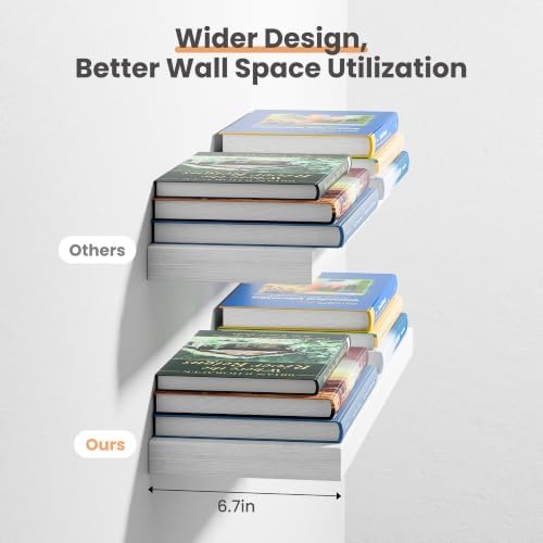 upsimples 23.6" Long Floating Shelves - Image 5