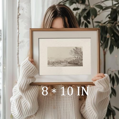 uniro Retro Sketch Neutral Wall Art - Image 3