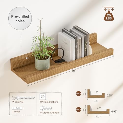 Heimlove 16 Inch Picture Ledge Shelf - Image 2