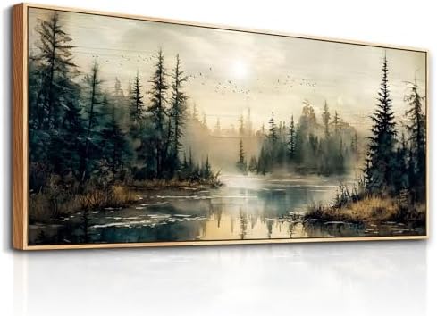 FUHAIHUA Wood Framed Large Wall Decor by FUHAIHUA
