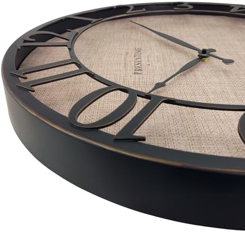 Presentime 21" Farmhouse Series Wall Clock - Image 4