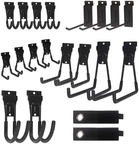 NeatiEase 20 PCS Slatwall Accessories Kit by NeatiEase
