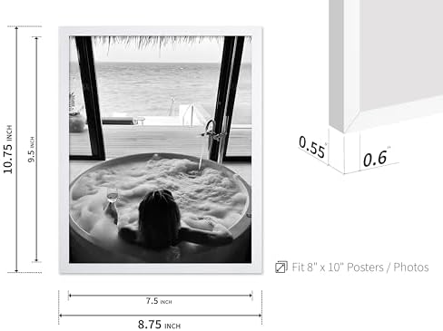 Poster Master Bath with Wine Poster - Image 3