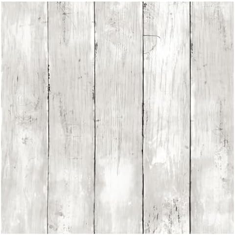 Yun-aeon Natural Wood-White Contact Paper Peel and Stick Wallpaper by YUN-aeonPeelandStickWall