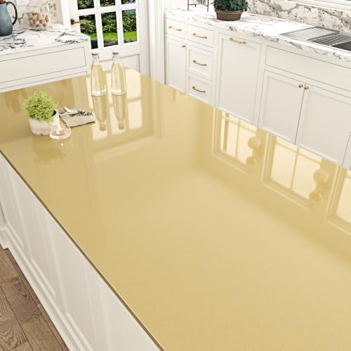 Shiny Champagne Gold Contact Paper - Image 2