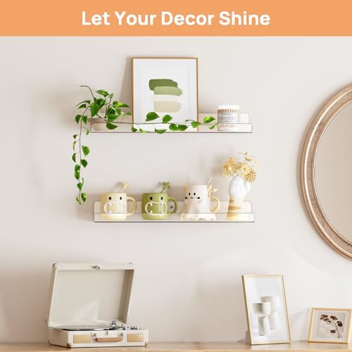 upsimples 2 Pcs 15" Acrylic Shelves - Image 2
