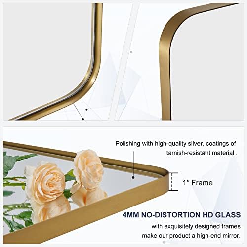ANDY STAR Gold Bathroom Mirrors - Image 5