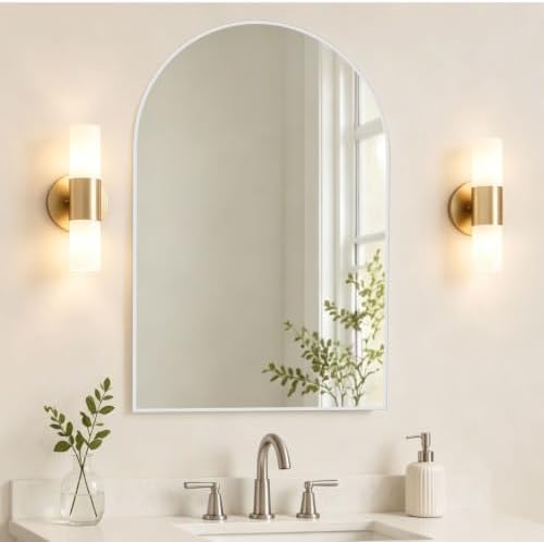 Wall Mounted Mirror, Arched Wall Mirror - Image 3