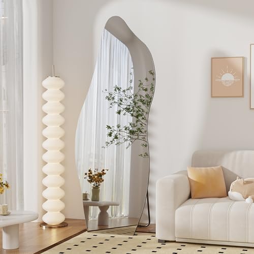 QDSSDECO Full Length Mirror Irregular Wavy Mirror - Image 6