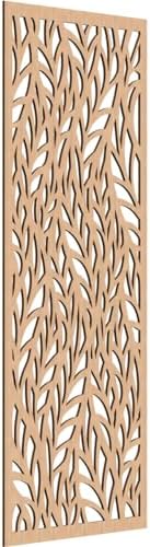 Ortonville Decorative Pierced Fretwork Wood Wall Panels, 33 3/8"W x 84 3/8"H x by EkenaMillwork