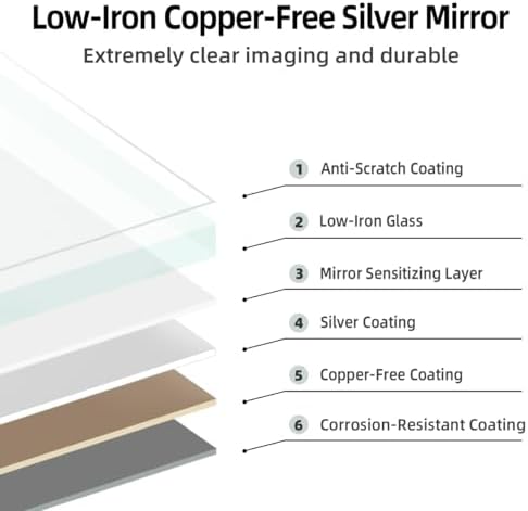 24"X36" LED Mirror for Bathroom - Image 4