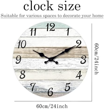 XNM Extra Large Wood Wall Clocks - Image 5