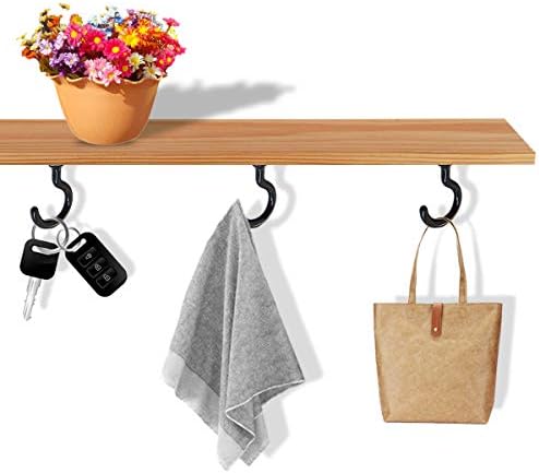 yuntop 12 Pack Vinyl Coated Ceiling Hooks, Screw-in Mug Hooks - Image 7
