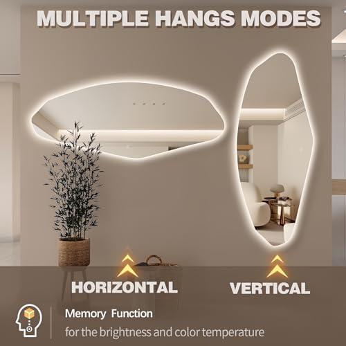 Irregular Led Mirror Full Length - Image 5