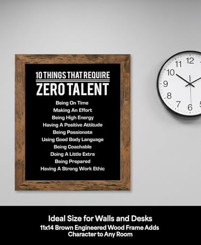 10 Things That Require Zero Talent Wall Art - Image 3