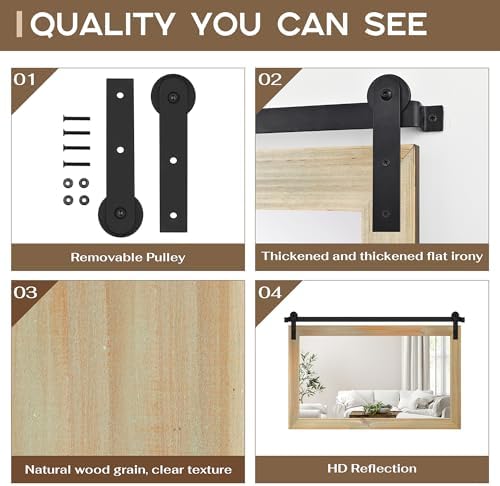 COGOOD Farmhouse Bathroom Mirrors - Image 5