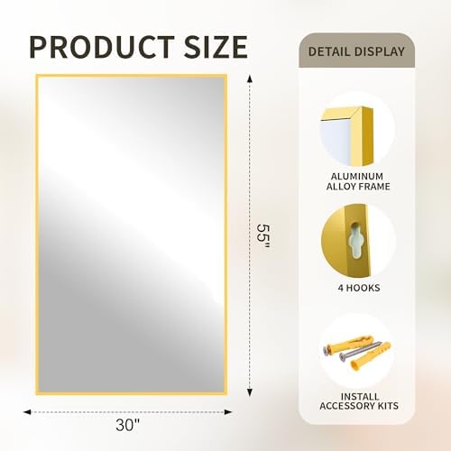 FICTOR Bathroom Vanity Mirror for Over Sink - Image 2