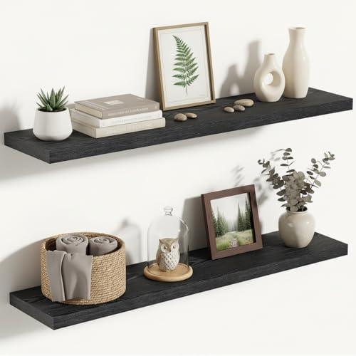 Vivelove 36" Floating Shelves 10 inch Deep by VIVELOVE
