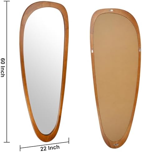 Irregular Asymmetrical Full Length Wall Mirror - Image 6