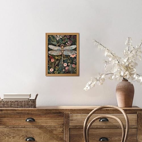 Framed Vintage 3D Textured Wall Art - Image 6