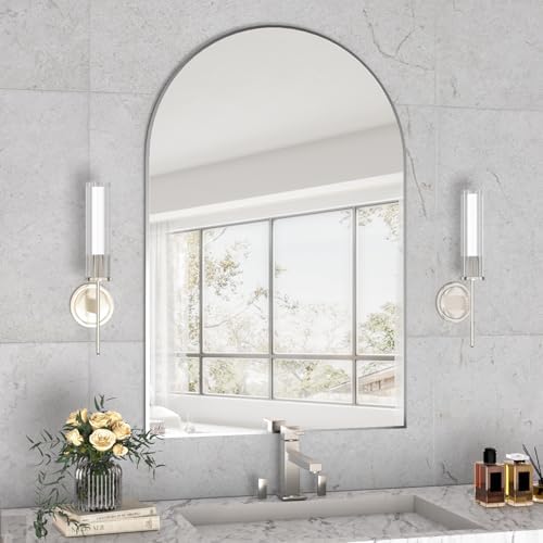 Wall Mounted Mirror, Arched Wall Mirror - Image 3