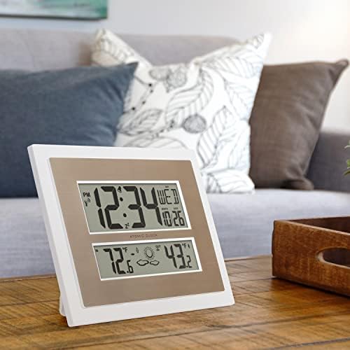 La Crosse Technology 512-14937-INT Atomic Digital Wall Clock - Image 5