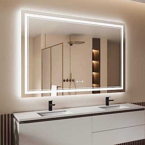 60x40 Inch LED Bathroom Mirror by ISTRIPMF