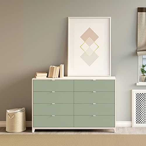 Sage Green Wallpaper Stick and Peel Green Contact Paper Removable Wallpaper - Image 2