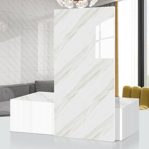 Marble Peel and Stick Backsplash 23.6 x11.8 in by Unknown