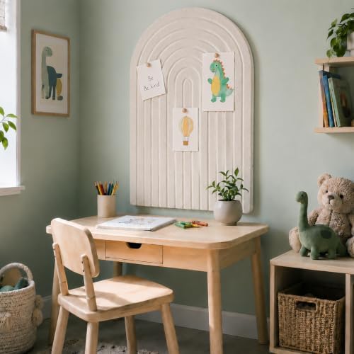 Large Arched Felt Bulletin Board, Sized 36" x 24" - Image 7