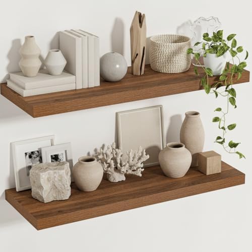 Vivelove Deep Floating Shelves 36 X 12 Inches by VIVELOVE