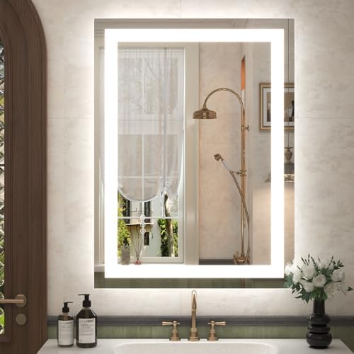 26x36 LED Lighted Bathroom Mirror by ODDSANMirrors