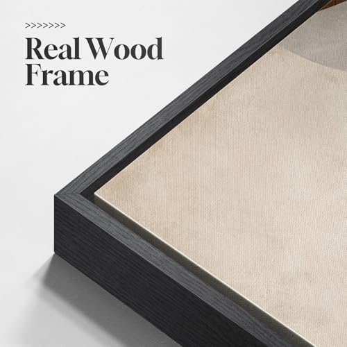 Large Framed Modern Abstract Wall Art - Image 5