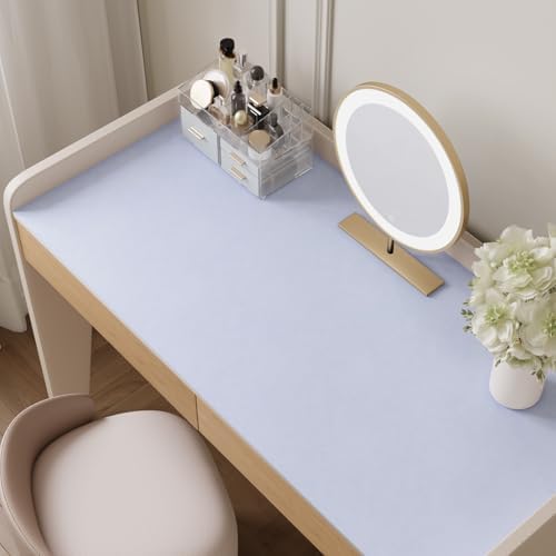 VaryPaper 15.7"x78.7" Self Adhesive White Velvet Fabric Flocking Contact Paper - Image 7