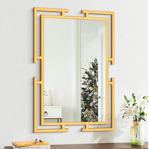 Large Decorative Wall Mirror, Tempered Mirror Wall Decor by AutdotWallMirrors