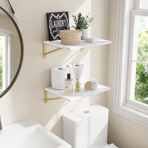 Fixwal 2pcs 11.8 in Deep Floating Shelves - Image 2