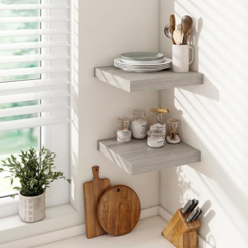 Vivelove Square Floating Shelves 12x12” Set of 2 - Image 5