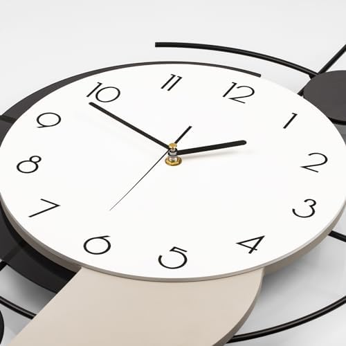 Large Modern Decorative Silent Wall Clock - Image 5