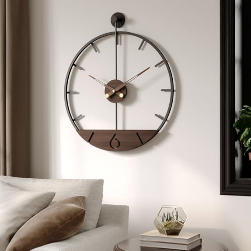 Cuspin 24 Inch Wall Clock Modern Farmhouse Wall Clock - Image 3