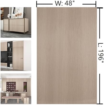 Boobest 48"x196" Extra Wide Wood Wallpaper Peel and Stick Wood Winyl Wrap - Image 6