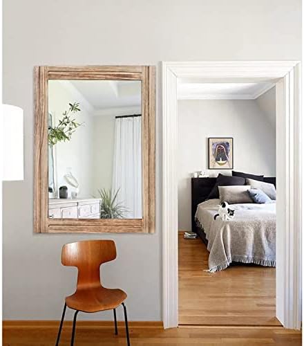 AAZZKANG Rustic Mirror for Wall - Image 7
