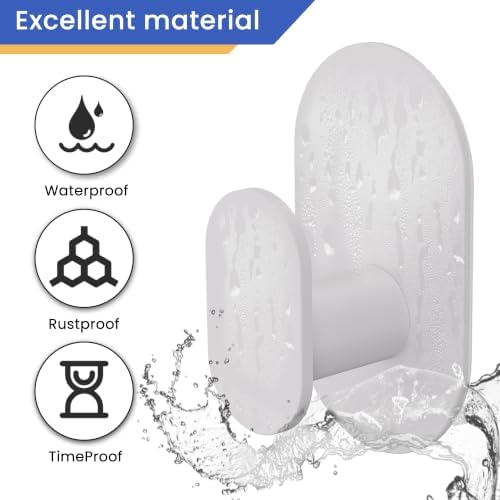 Aikzik Adhesive Towel Hooks - Image 5
