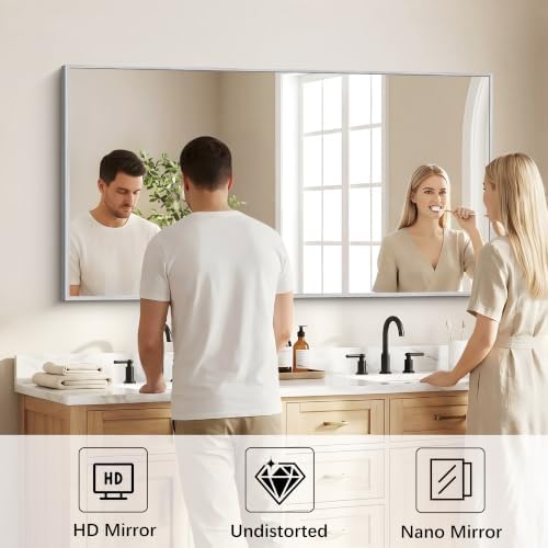 DESBING 30" x 55" Bathroom Mirror - Image 3
