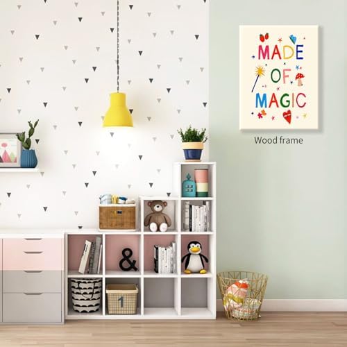 Whimsical Colorful Toddler Wall Art Trendy Cute Minimalist Kids Poster 24X36 - Image 3