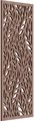 Ortonville Decorative Pierced Fretwork Wood Wall Panels, 13 3/8"W x 34 3/8"H x by EkenaMillwork