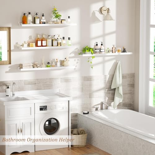 Love-KANKEI White Floating Shelves - Image 4