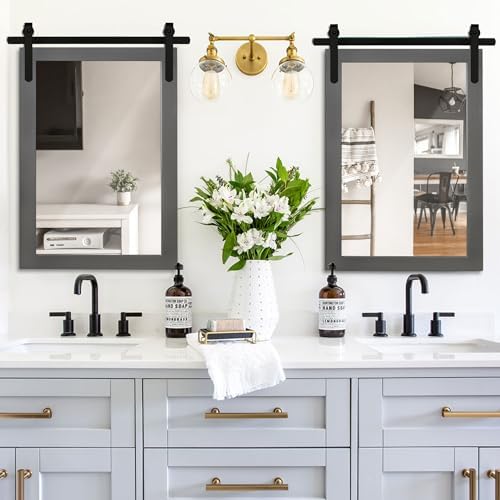 PAIHOME Farmhouse Bathroom Vanity Mirror - Image 2
