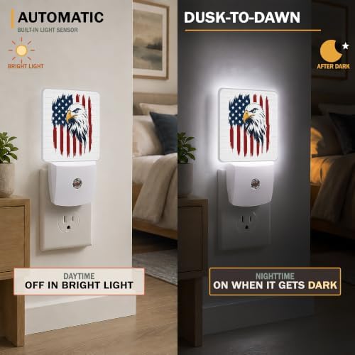 Night Lights Plug into Wall, Dusk to Dawn Sensor Nightlights - Image 2