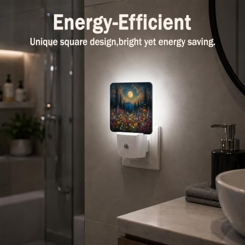Night Light, Dusk to Dawn Nightlights Plug-in Wall Decorative - Image 5